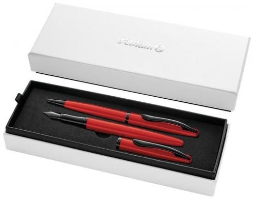 Pióro + długopis JAZZ Noble Elegance Red etui  Pelikan / 400198410 Hamelin